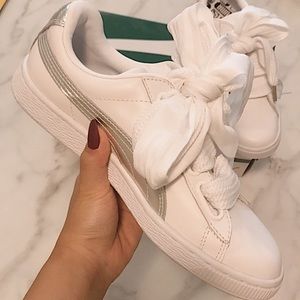 New Puma Basket Heart Explosive Shoes Size 7